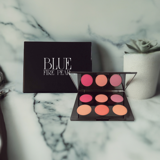 Blush Palette - Desire - Premium Blushes from Blue Fire Pear - Just $21! Shop now at Blue Fire Pear