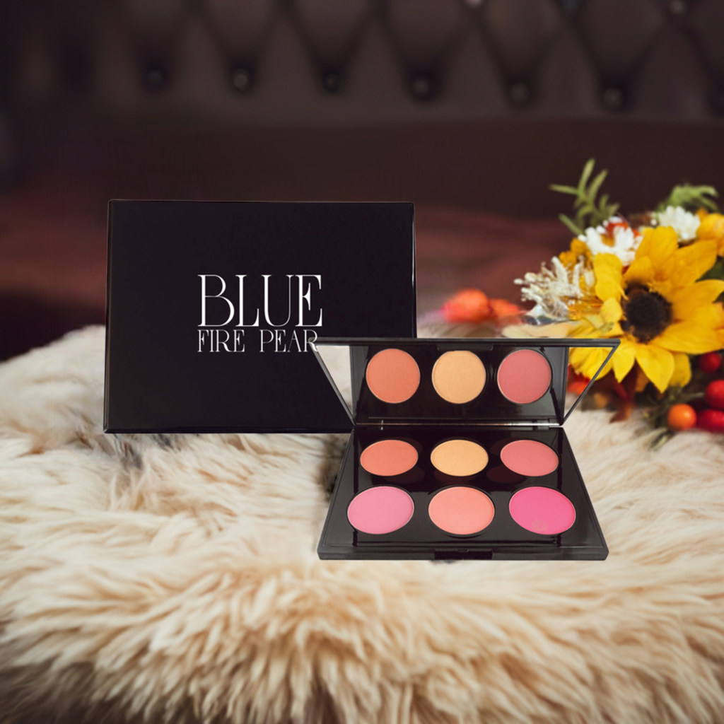 Blush Palette - Bloom - Premium Blushes from Blue Fire Pear - Just $21! Shop now at Blue Fire Pear