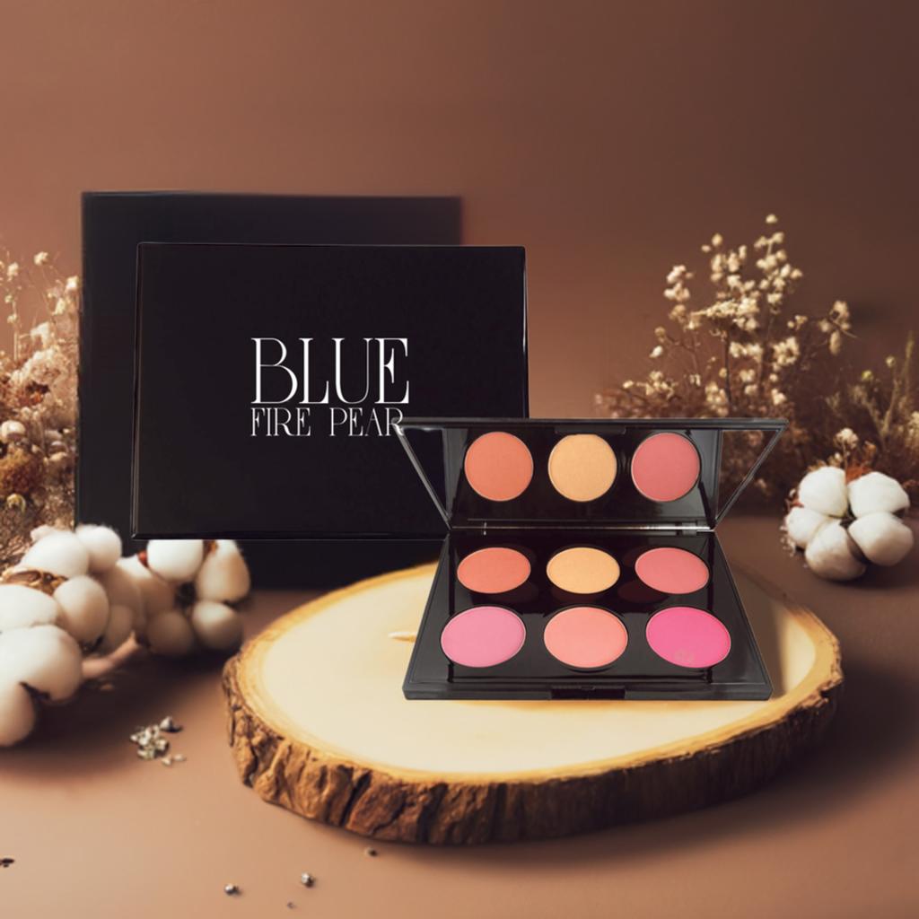 Blush Palette - Bloom - Premium Blushes from Blue Fire Pear - Just $21! Shop now at Blue Fire Pear